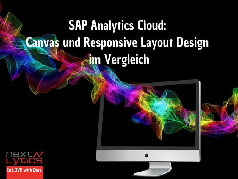 Computer Bildschirm bunte Lichter_Canvas & Responsive Layout Design