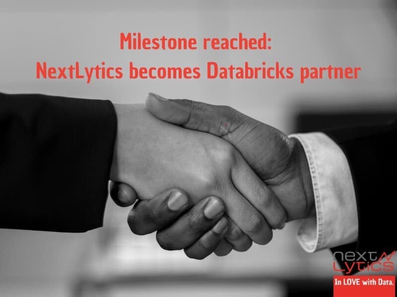 Milestone reached: NextLytics becomes Databricks partner