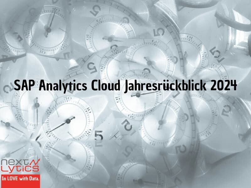 SAP Analytics Cloud Jahresrückblick 2024