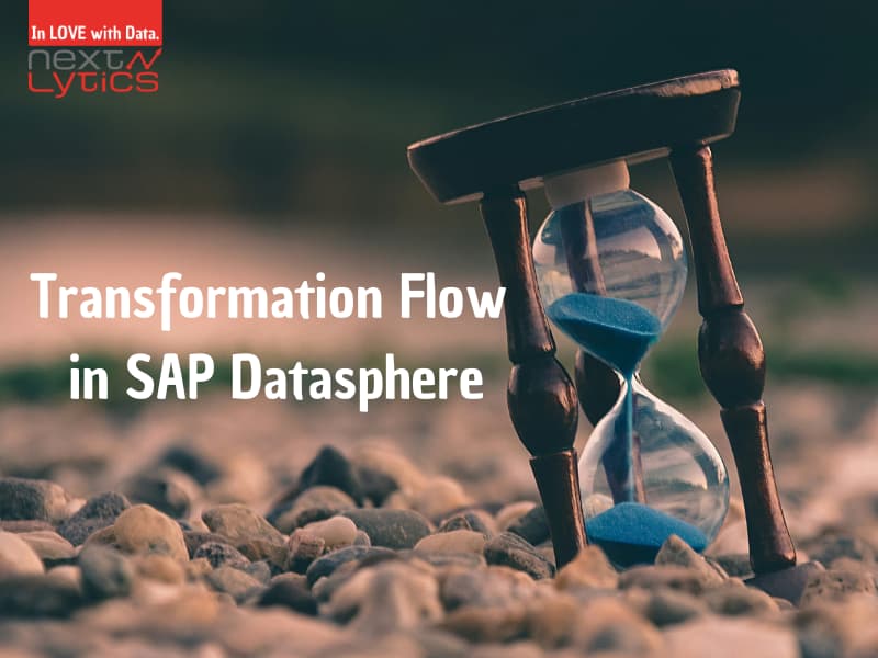 Transformation Flow in SAP Datasphere
