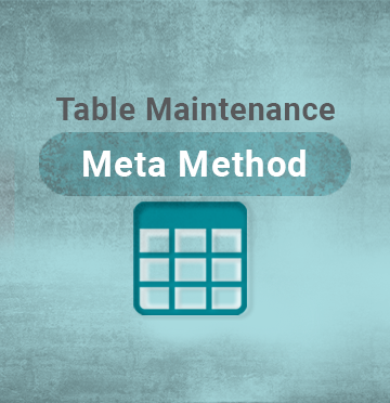 Table Maintenance BAdI - Meta Method Explained